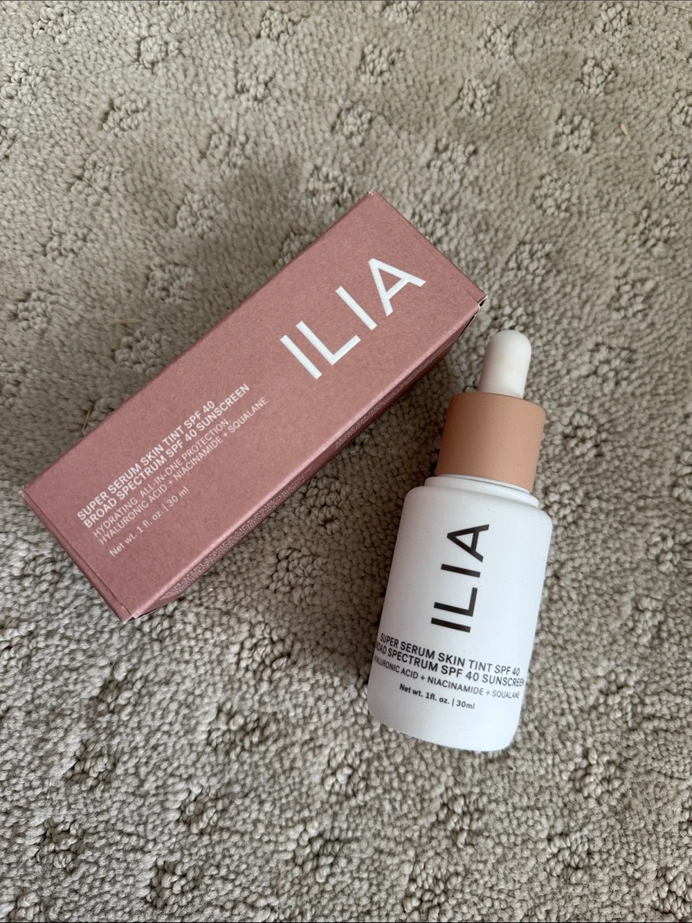 ILIA Super Serum Skin Tint SPF 40 ST3 Balos New in Box